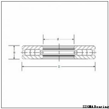 30 mm x 62 mm x 16 mm  SIGMA NU 206 cylindrical roller bearings