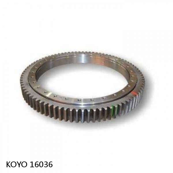 16036 KOYO Single-row deep groove ball bearings