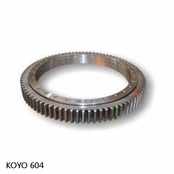 604 KOYO Single-row deep groove ball bearings