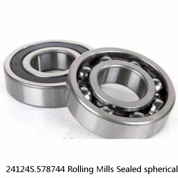 24124S.578744 Rolling Mills Sealed spherical roller bearings continuous casting plants