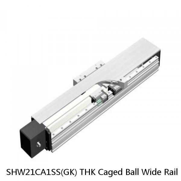 SHW21CA1SS(GK) THK Caged Ball Wide Rail Linear Guide (Block Only) Interchangeable SHW Series