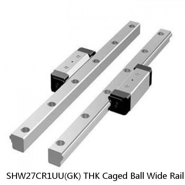 SHW27CR1UU(GK) THK Caged Ball Wide Rail Linear Guide (Block Only) Interchangeable SHW Series