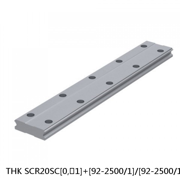 SCR20SC[0,​1]+[92-2500/1]/[92-2500/1]L[P,​SP,​UP] THK Caged-Ball Cross Rail Linear Motion Guide Set