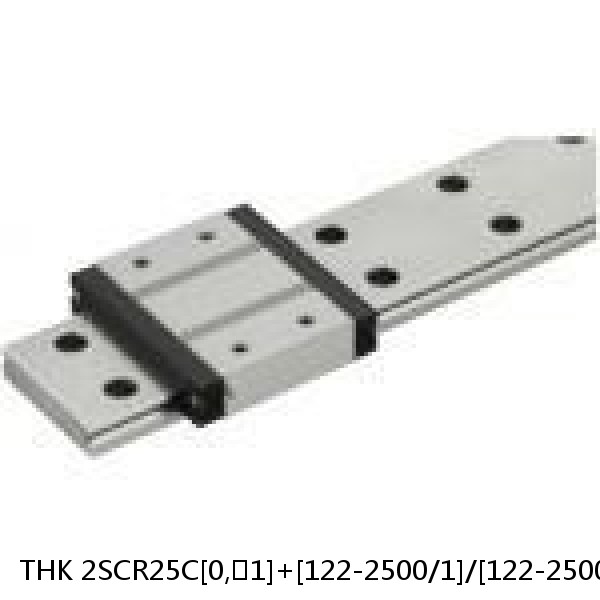 2SCR25C[0,​1]+[122-2500/1]/[122-2500/1]L[P,​SP,​UP] THK Caged-Ball Cross Rail Linear Motion Guide Set