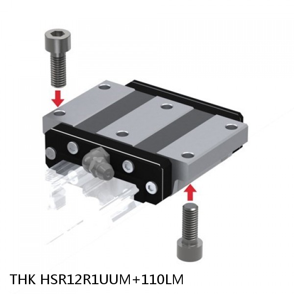 HSR12R1UUM+110LM THK Miniature Linear Guide Stocked Sizes HSR8 HSR10 HSR12 Series