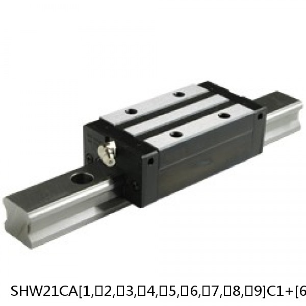 SHW21CA[1,​2,​3,​4,​5,​6,​7,​8,​9]C1+[60-1900/1]L[H,​P,​SP,​UP] THK Linear Guide Caged Ball Wide Rail SHW Accuracy and Preload Selectable
