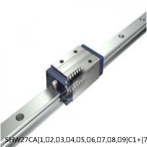 SHW27CA[1,​2,​3,​4,​5,​6,​7,​8,​9]C1+[74-3000/1]L[H,​P,​SP,​UP] THK Linear Guide Caged Ball Wide Rail SHW Accuracy and Preload Selectable