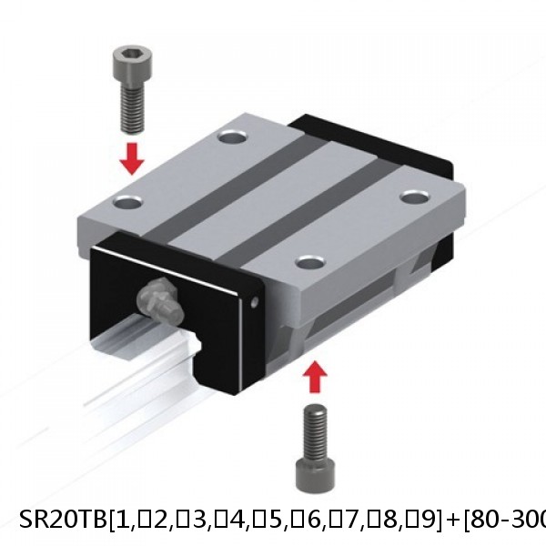 SR20TB[1,​2,​3,​4,​5,​6,​7,​8,​9]+[80-3000/1]L[H,​P,​SP,​UP] THK Radial Load Linear Guide Accuracy and Preload Selectable SR Series