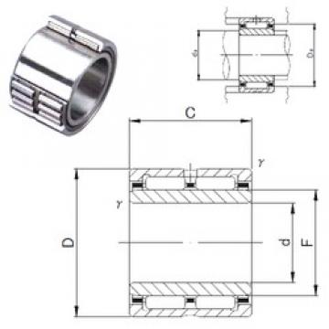 70 mm x 100 mm x 54 mm  JNS NA 6914 needle roller bearings