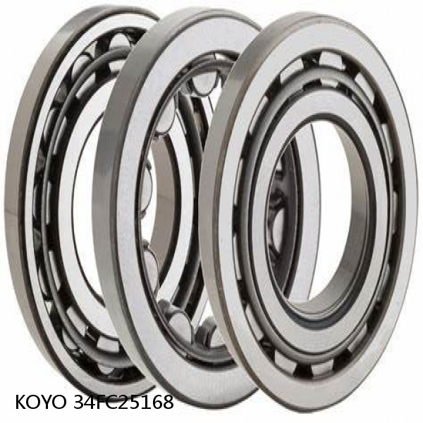 34FC25168 KOYO Four-row cylindrical roller bearings