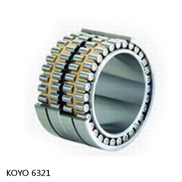 6321 KOYO Single-row deep groove ball bearings