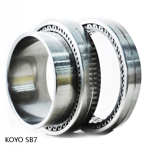 SB7 KOYO Single-row deep groove ball bearings