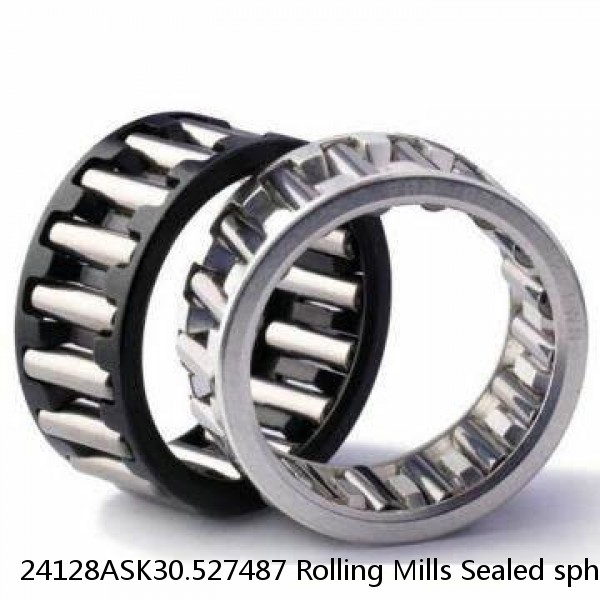 24128ASK30.527487 Rolling Mills Sealed spherical roller bearings continuous casting plants
