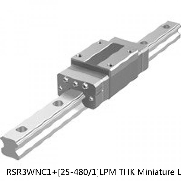 RSR3WNC1+[25-480/1]LPM THK Miniature Linear Guide Full Ball RSR Series #1 small image