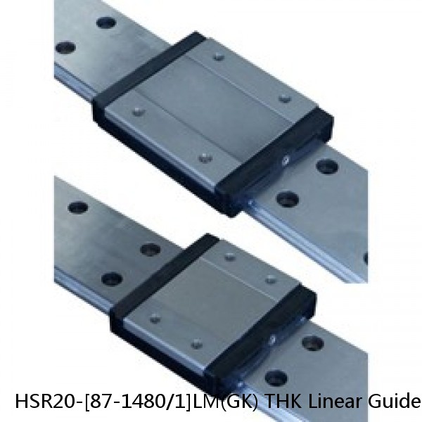 HSR20-[87-1480/1]LM(GK) THK Linear Guide (Rail Only) Standard Grade Interchangeable HSR Series #1 small image