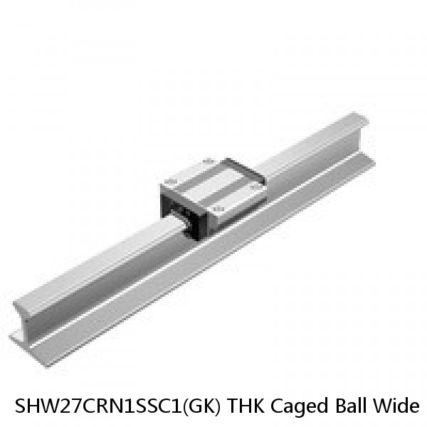 SHW27CRN1SSC1(GK) THK Caged Ball Wide Rail Linear Guide (Block Only) Interchangeable SHW Series #1 small image