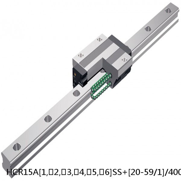 HCR15A[1,​2,​3,​4,​5,​6]SS+[20-59/1]/400R THK Curved Linear Guide Shaft Set Model HCR #1 small image