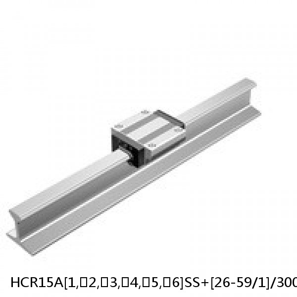 HCR15A[1,​2,​3,​4,​5,​6]SS+[26-59/1]/300R THK Curved Linear Guide Shaft Set Model HCR #1 small image