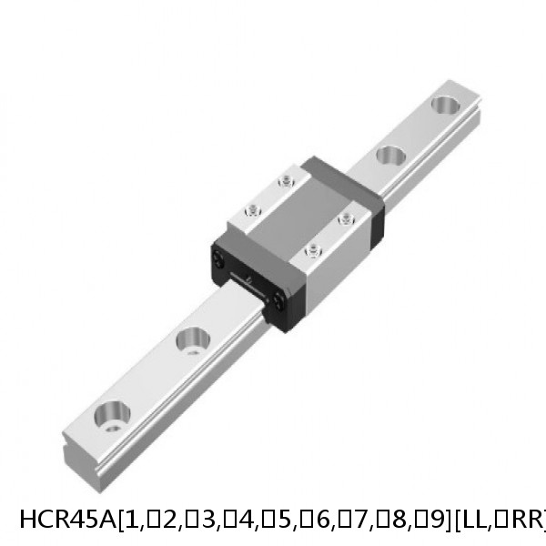 HCR45A[1,​2,​3,​4,​5,​6,​7,​8,​9][LL,​RR]+60/[800,​1000,​1200,​1600]R[2T,​3T,​4T,​5T,​6T] THK Curved Linear Guide Shaft Set Model HCR