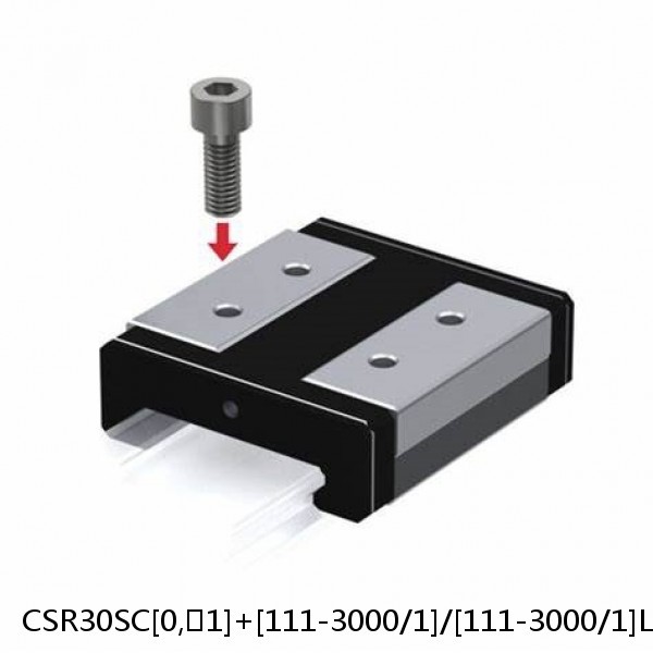 CSR30SC[0,​1]+[111-3000/1]/[111-3000/1]L[P,​SP,​UP] THK Cross-Rail Guide Block Set #1 small image