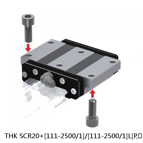 SCR20+[111-2500/1]/[111-2500/1]L[P,​SP,​UP] THK Caged-Ball Cross Rail Linear Motion Guide Set