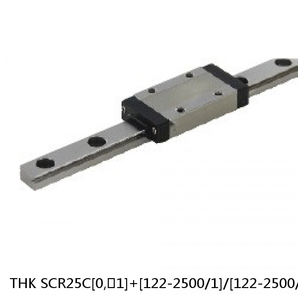 SCR25C[0,​1]+[122-2500/1]/[122-2500/1]L[P,​SP,​UP] THK Caged-Ball Cross Rail Linear Motion Guide Set #1 small image