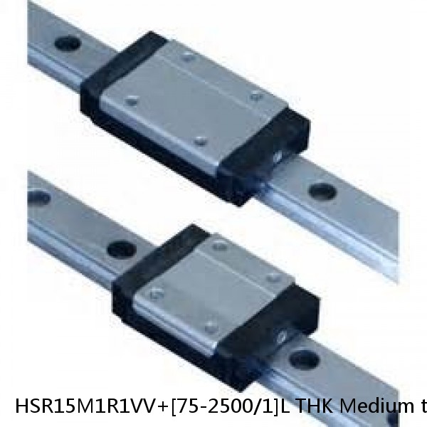 HSR15M1R1VV+[75-2500/1]L THK Medium to Low Vacuum Linear Guide Accuracy and Preload Selectable HSR-M1VV Series