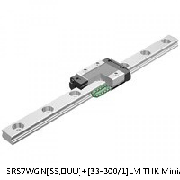 SRS7WGN[SS,​UU]+[33-300/1]LM THK Miniature Linear Guide Full Ball SRS-G Accuracy and Preload Selectable #1 small image