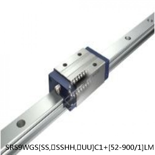 SRS9WGS[SS,​SSHH,​UU]C1+[52-900/1]LM THK Miniature Linear Guide Full Ball SRS-G Accuracy and Preload Selectable #1 small image
