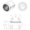 25 mm x 40 mm x 41 mm  Samick LM25 linear bearings #2 small image