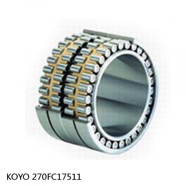 270FC17511 KOYO Four-row cylindrical roller bearings #1 image