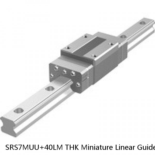 SRS7MUU+40LM THK Miniature Linear Guide Stocked Sizes Standard and Wide Standard Grade SRS Series #1 image