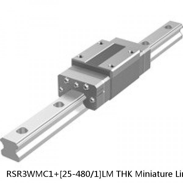 RSR3WMC1+[25-480/1]LM THK Miniature Linear Guide Full Ball RSR Series #1 image