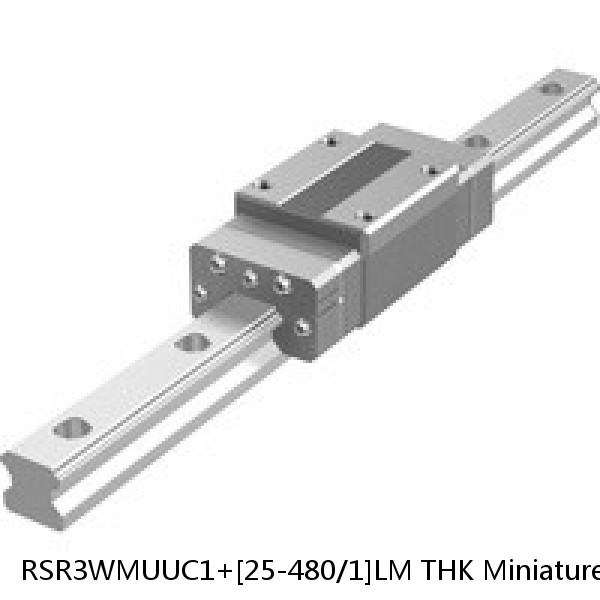 RSR3WMUUC1+[25-480/1]LM THK Miniature Linear Guide Full Ball RSR Series #1 image