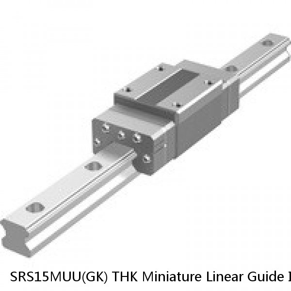 SRS15MUU(GK) THK Miniature Linear Guide Interchangeable SRS Series #1 image