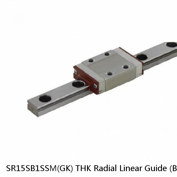 SR15SB1SSM(GK) THK Radial Linear Guide (Block Only) Interchangeable SR Series #1 image