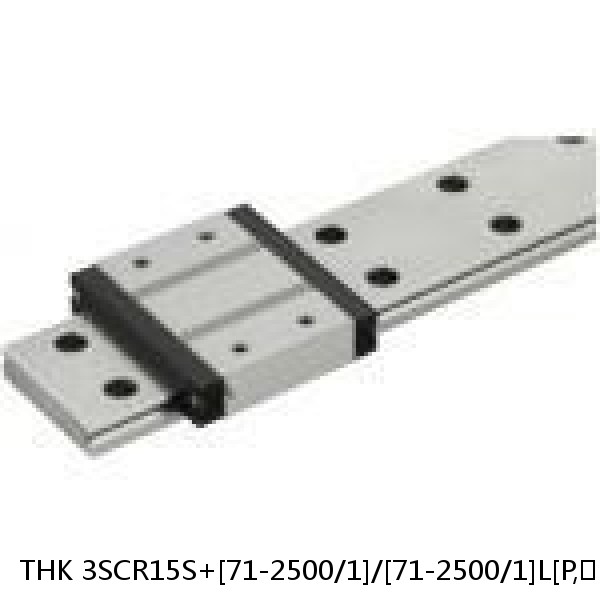 3SCR15S+[71-2500/1]/[71-2500/1]L[P,​SP,​UP] THK Caged-Ball Cross Rail Linear Motion Guide Set #1 image