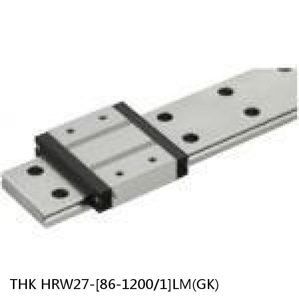 HRW27-[86-1200/1]LM(GK) THK Wide Rail Linear Guide (Rail Only) Interchangeable HRW Series #1 image