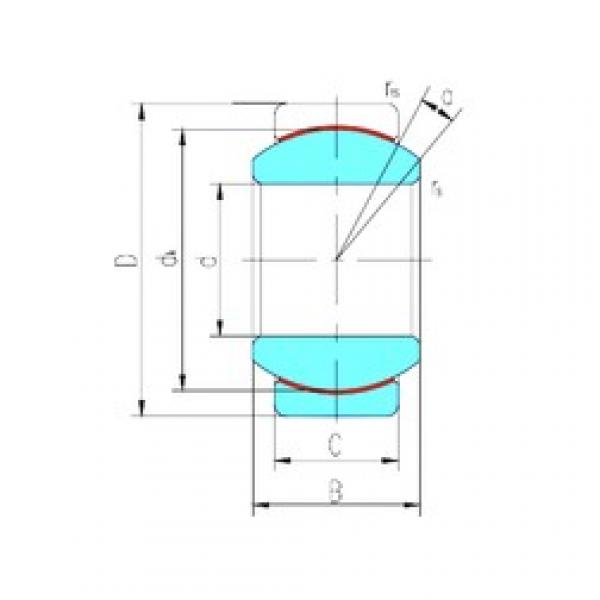 50 mm x 75 mm x 35 mm  LS GE50ET-2RS plain bearings #2 image