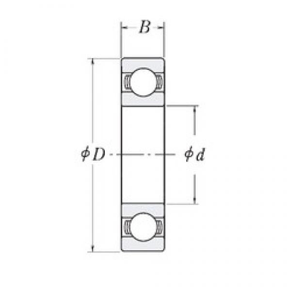 38,1 mm x 82,55 mm x 19,05 mm  RHP LJ1.1/2 deep groove ball bearings #2 image