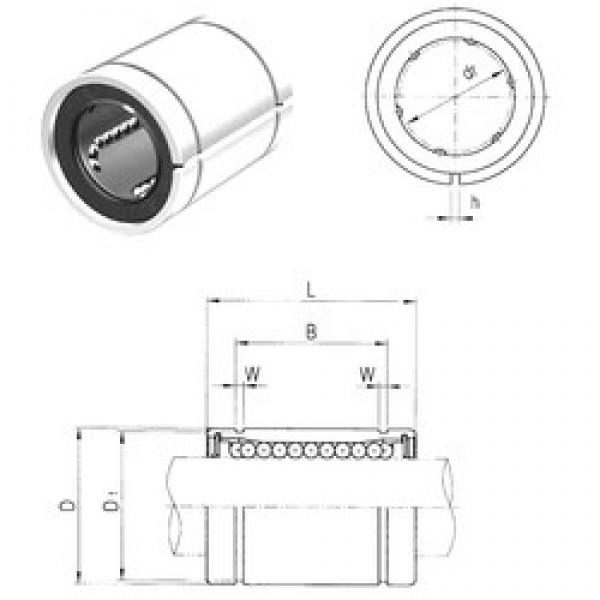 50 mm x 75 mm x 77,6 mm  Samick LME50AJ linear bearings #2 image