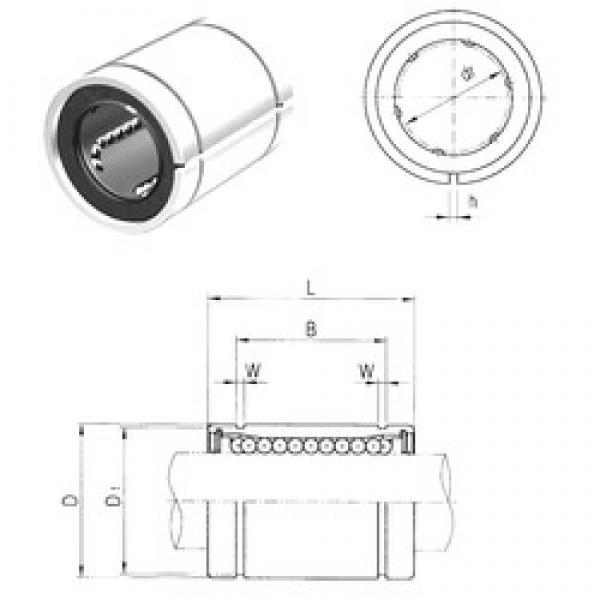 35 mm x 52 mm x 49,5 mm  Samick LM35AJ linear bearings #2 image
